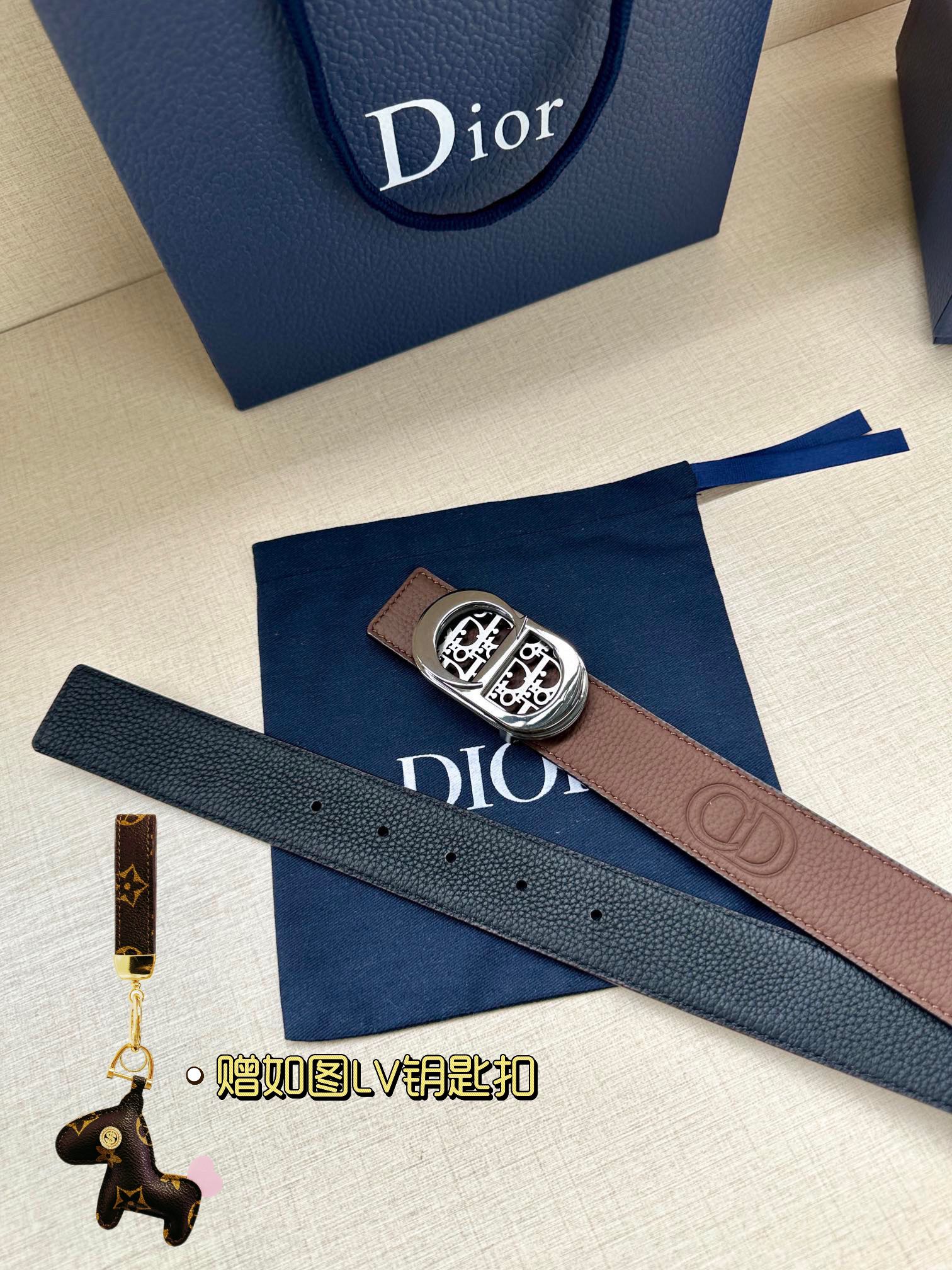 Dior Leather Belts 1:1 Mirror Version