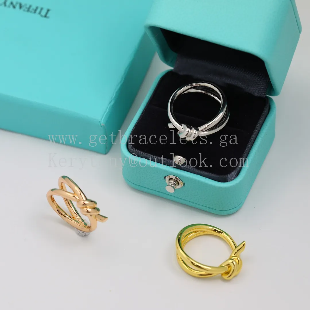 Tiffany Knot Ring Rose Gold/Yellow Gold/White Gold