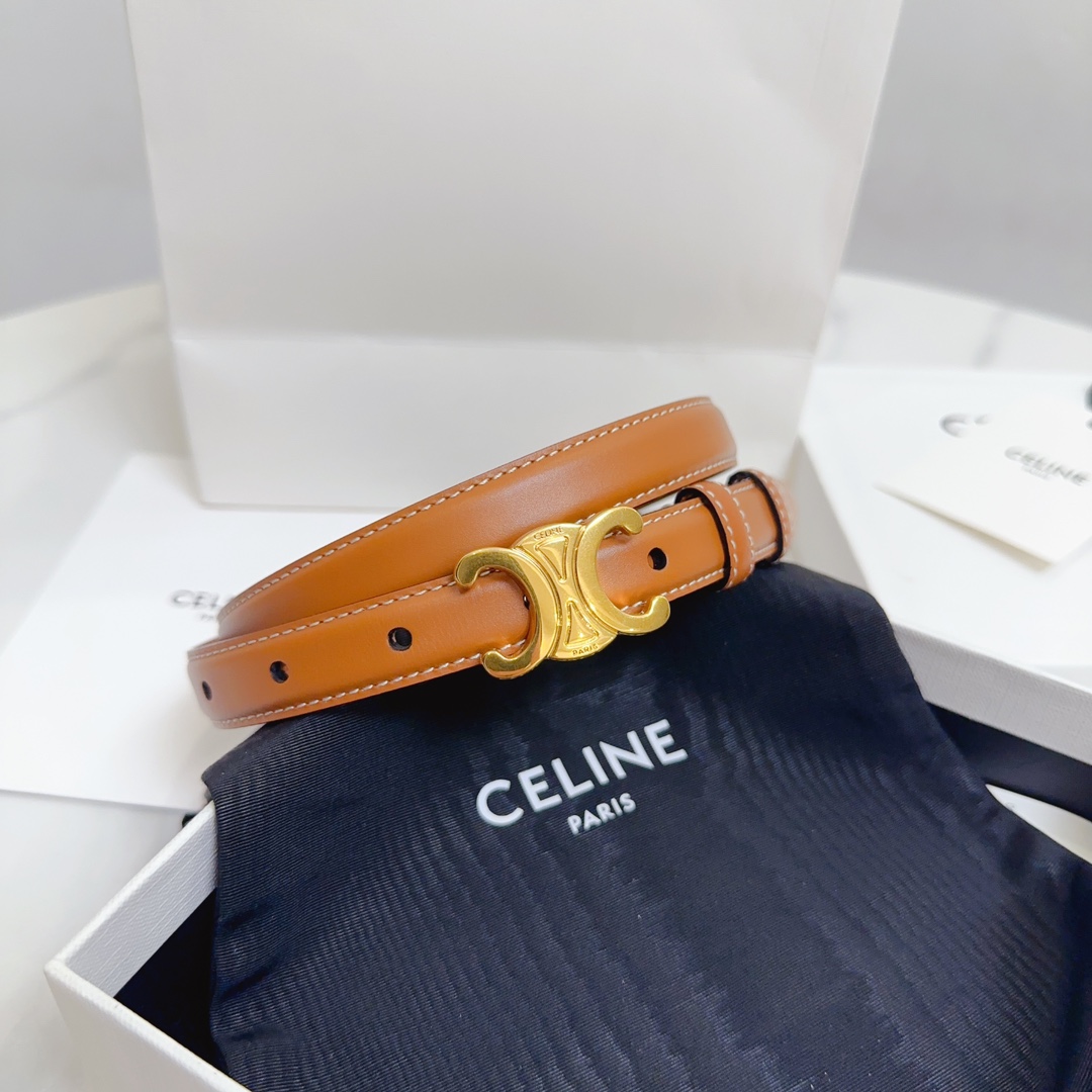 Celine Leather Belts 1:1 Mirror Version