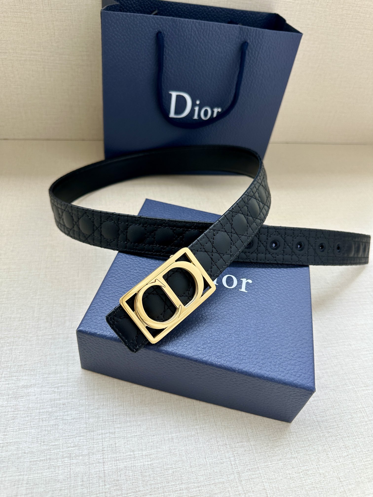 Dior Leather Belts 1:1 Mirror Version