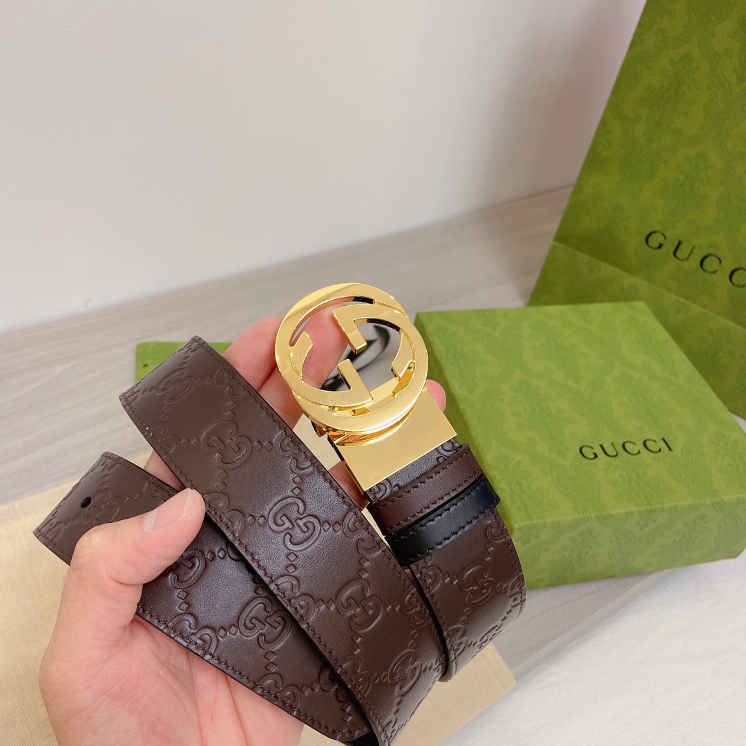 Gucci Leather Belts 1:1 Mirror Version