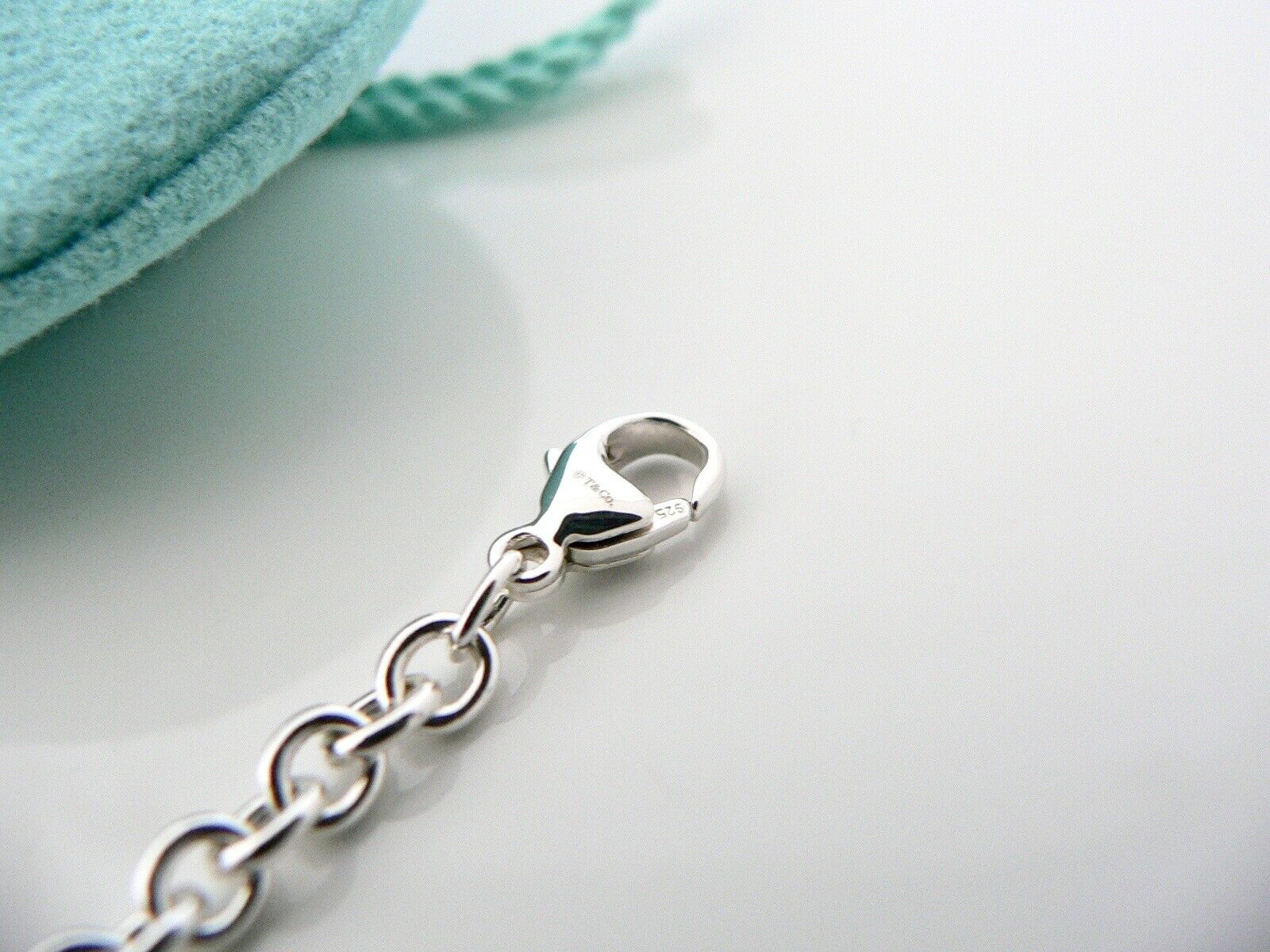 Tiffany & Co Silver Butterfly Dragonfly Bracelet Bangle Chain Gift Nature Lover