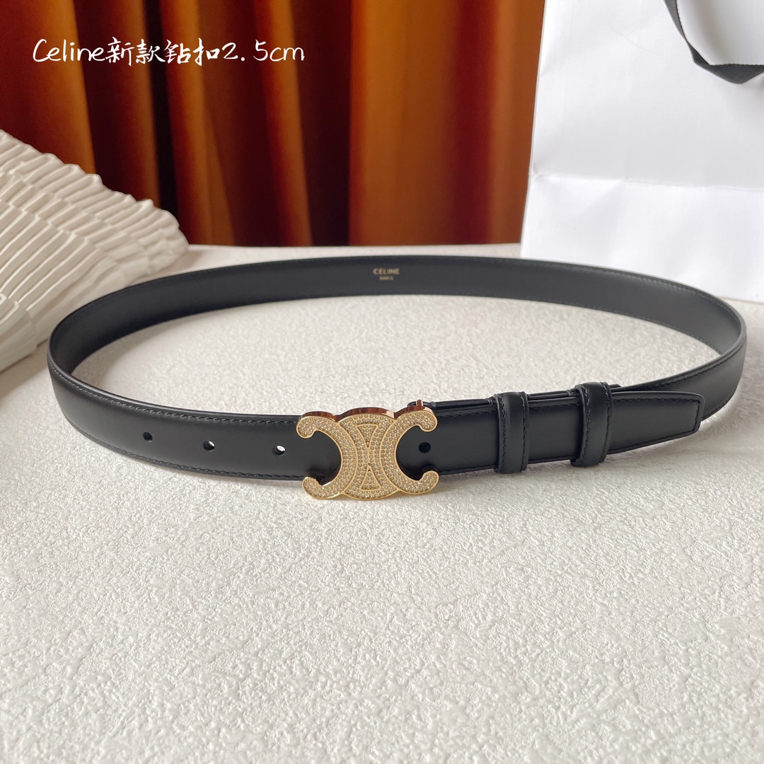 Celine Leather Belts 1:1 Mirror Version