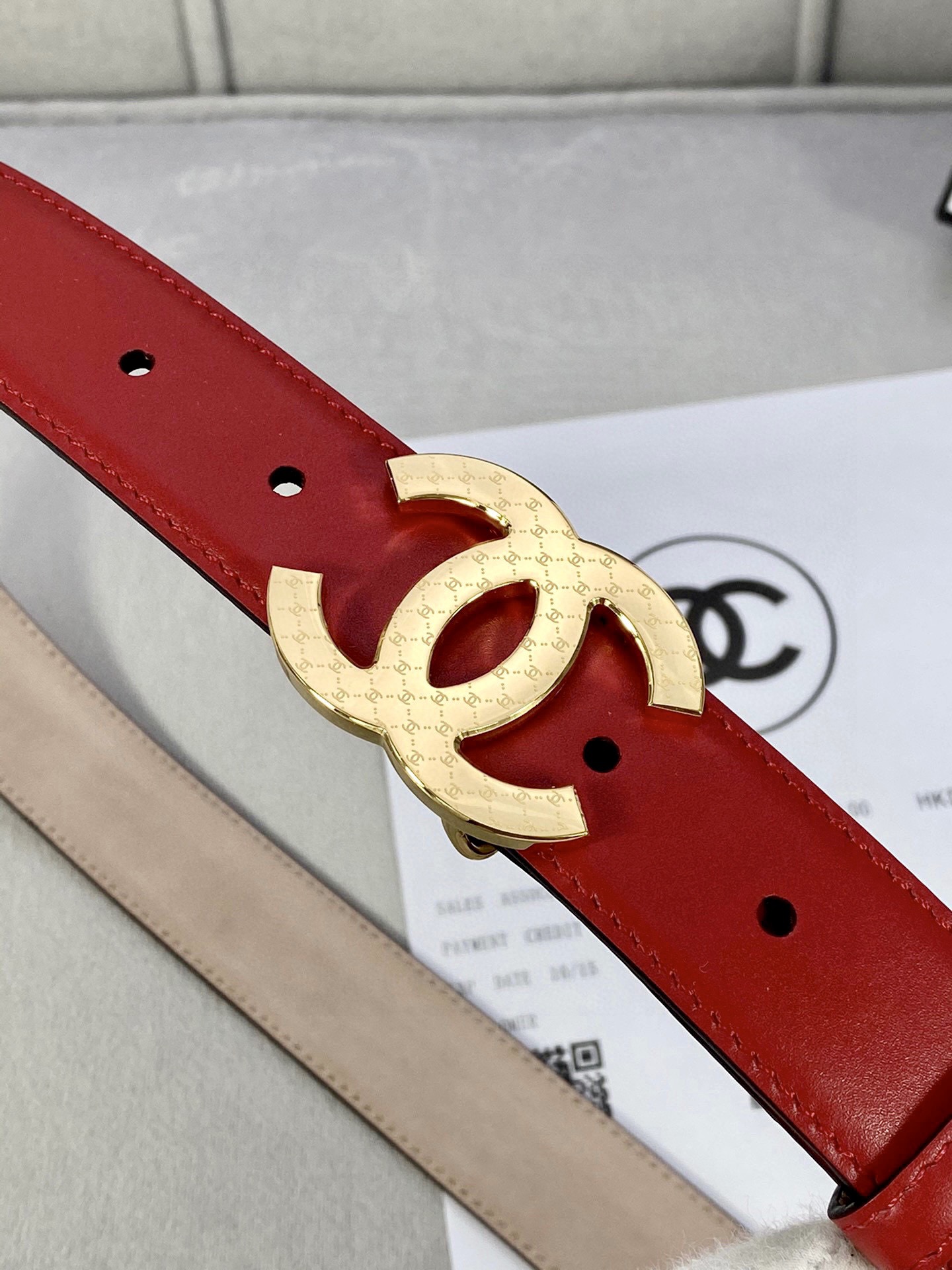 Chanel Leather Belts 1:1 Mirror Version