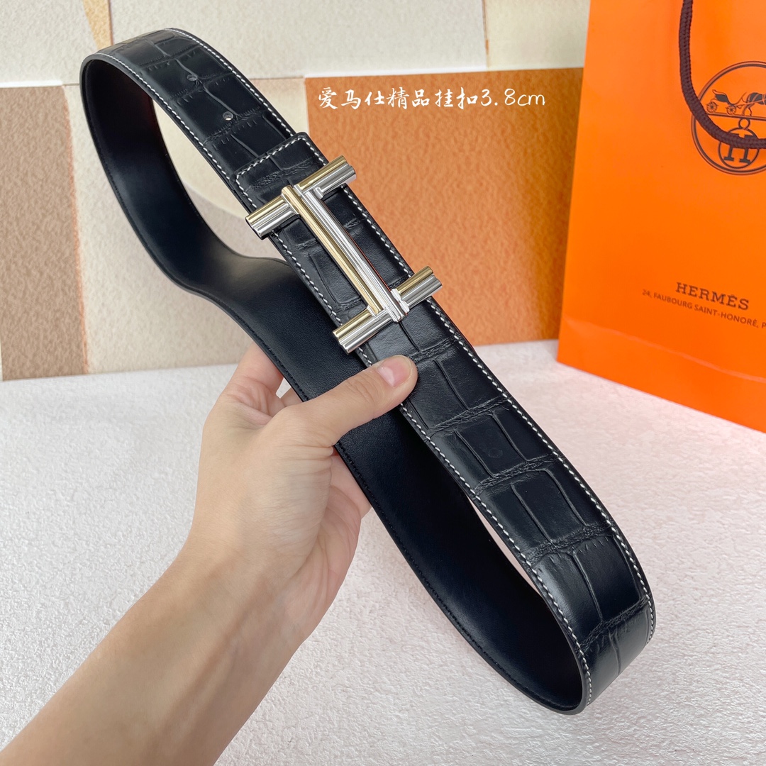 Hermes Leather Belts 1:1 Mirror Version