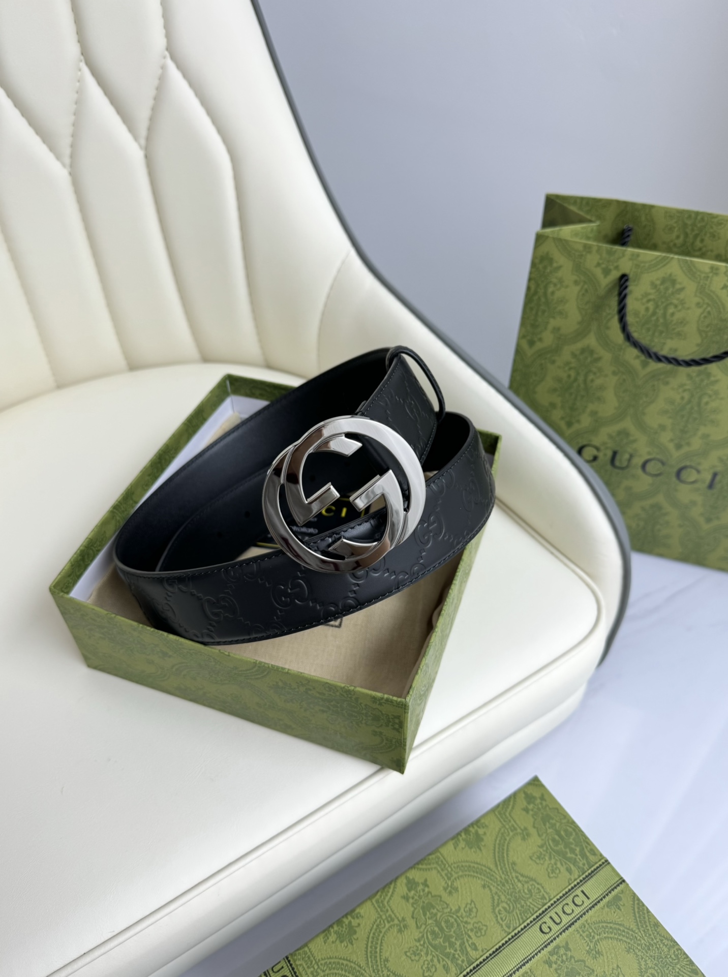 Gucci Leather Belts 1:1 Mirror Version