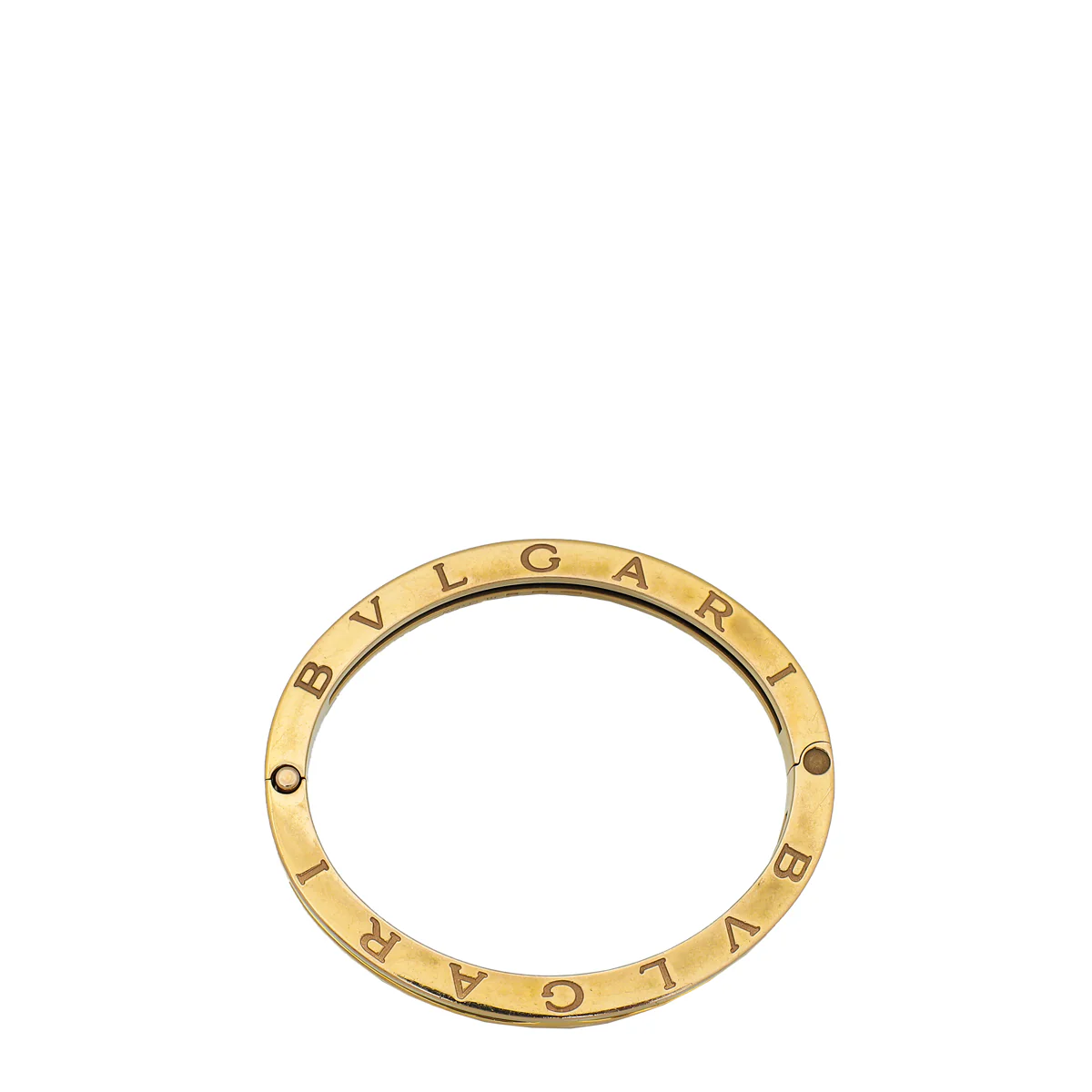 Bvlgari 18K Rose Gold Black Ceramic B Zero1 Bangle