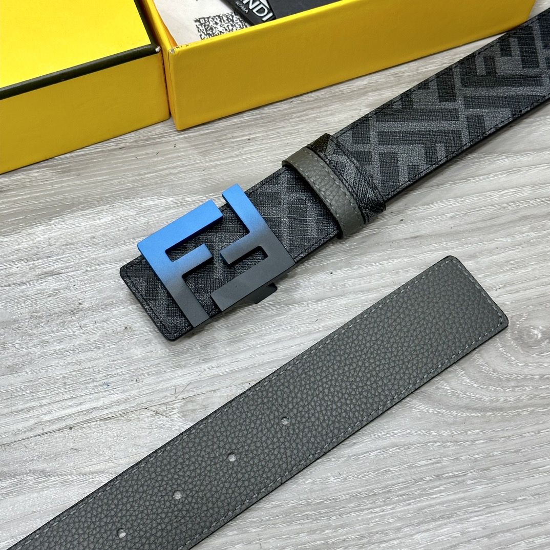 Fendi Leather Belts 1:1 Mirror Version