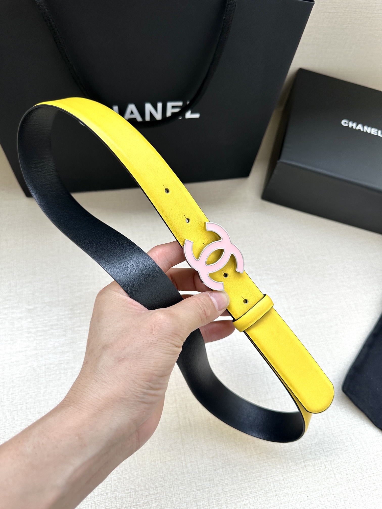 Chanel Leather Belts 1:1 Mirror Version