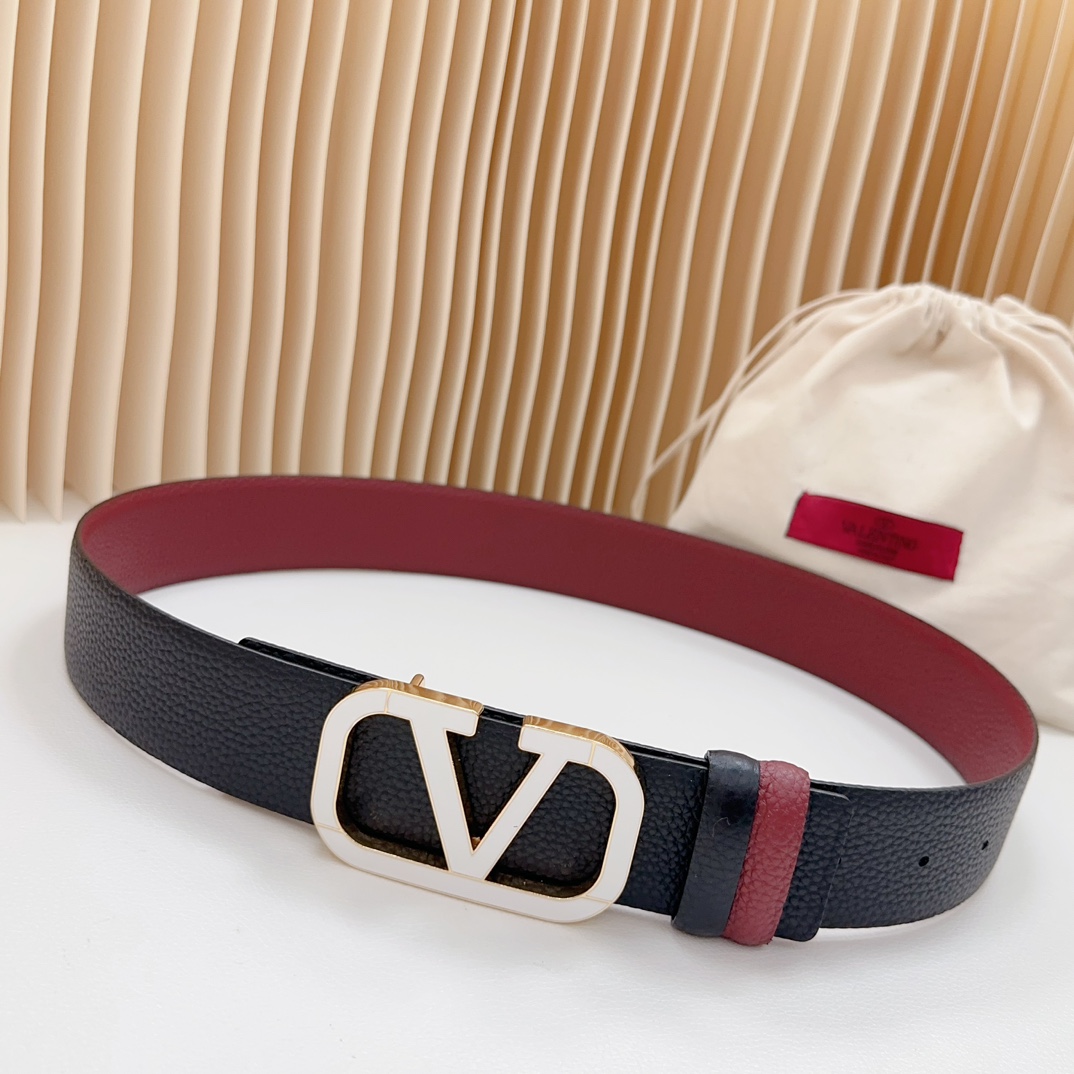 Valentino Leather Belts 1:1 Mirror Version