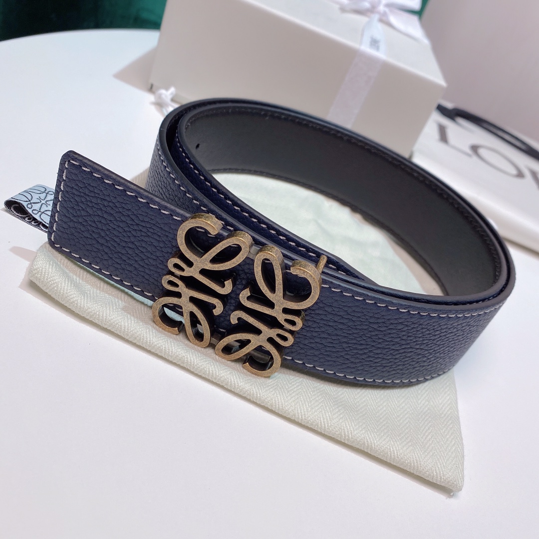 Loewe Leather Belts 1:1 Mirror Version