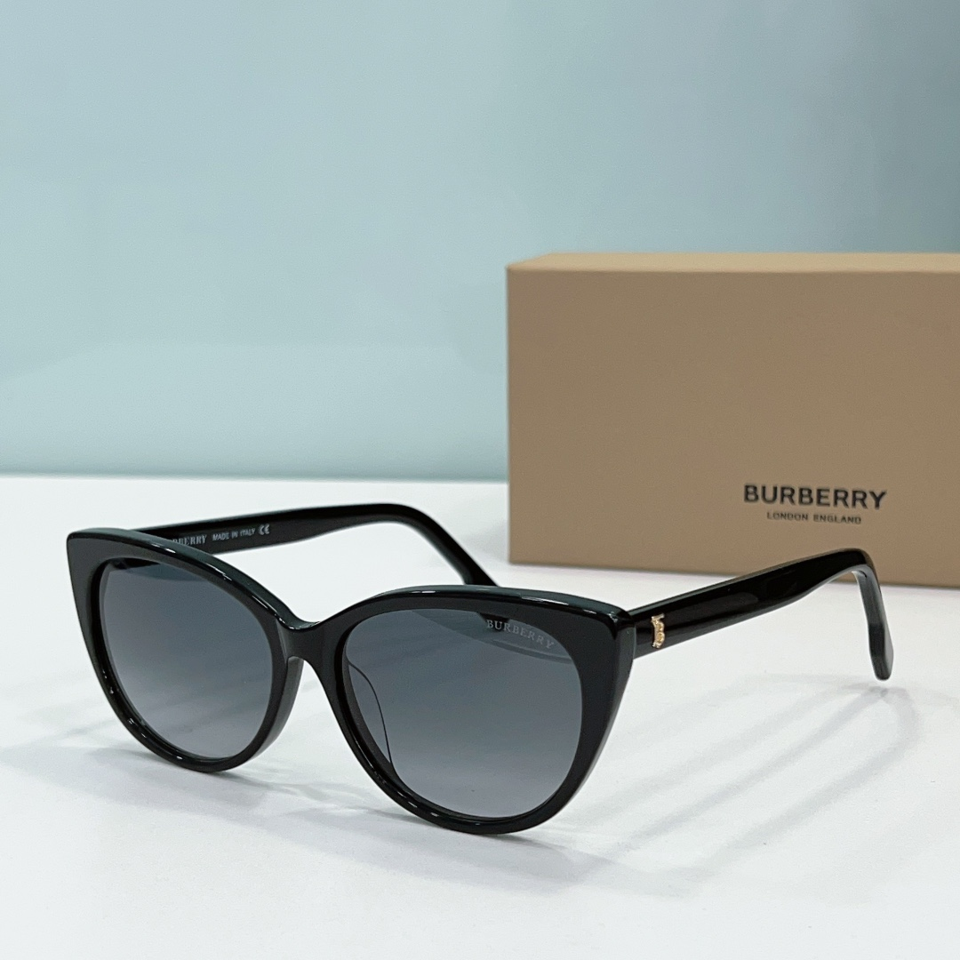 Burberry  Fashionable Cat-eye Sunglasses  Top quality （Replica）