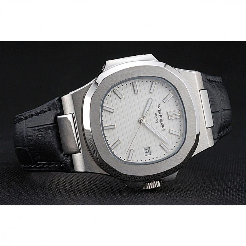 Nautilus 5711G-014 Dial White 59 mm, Stainless Steel