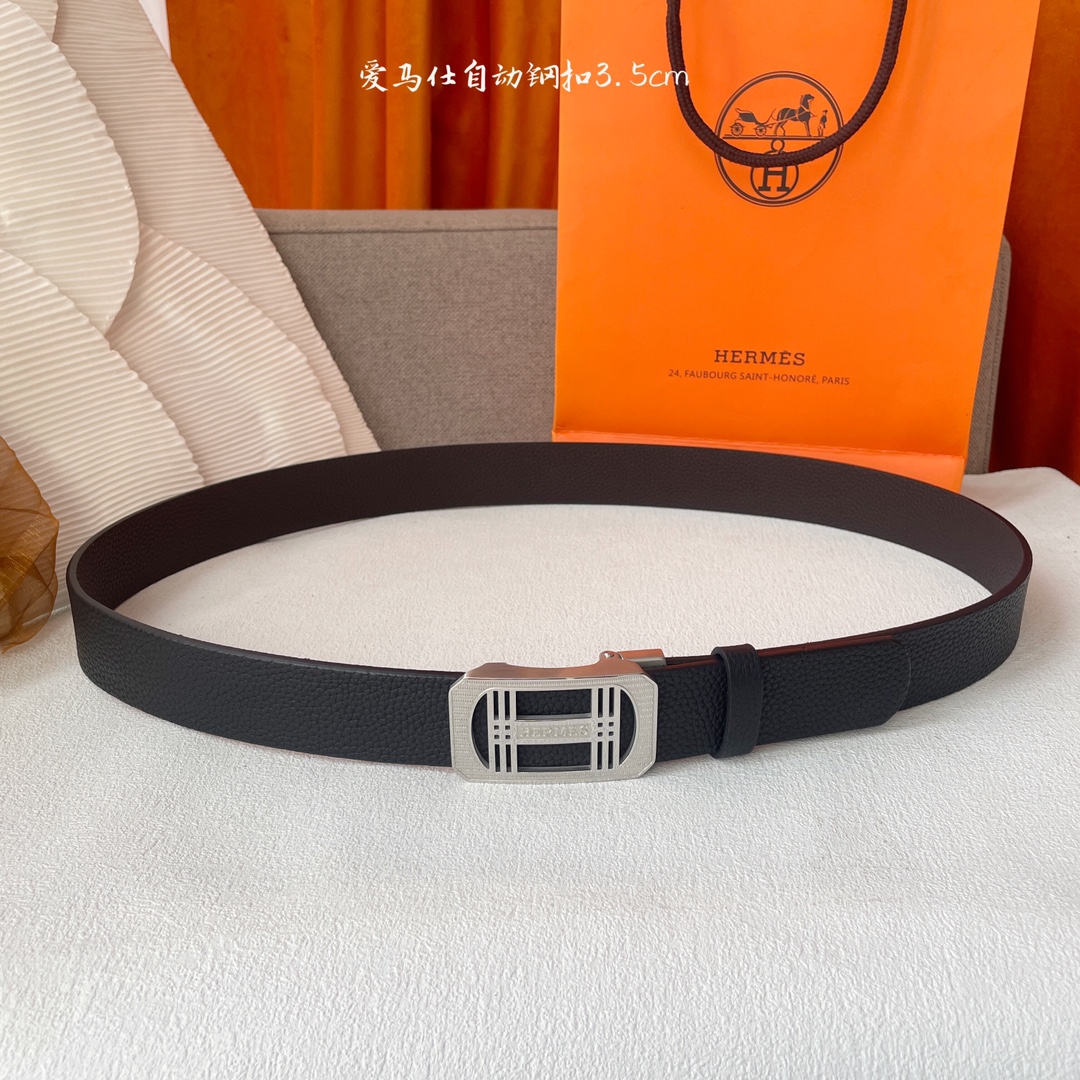 Hermes Leather Belts 1:1 Mirror Version