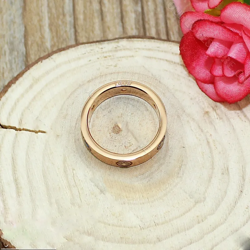 Cartier Love Ring Pink Gold Sapphires Garnets Amethyst B4087800