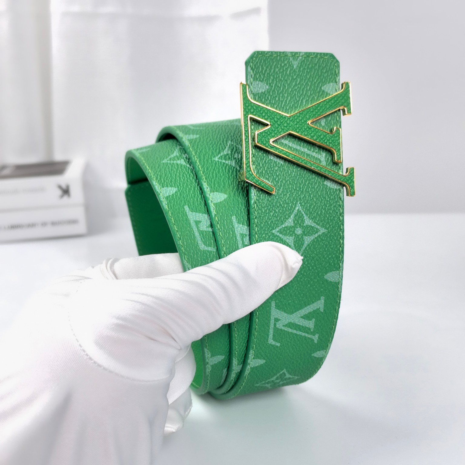 Louis Vuitton LV Leather Belts 1:1 Mirror Version