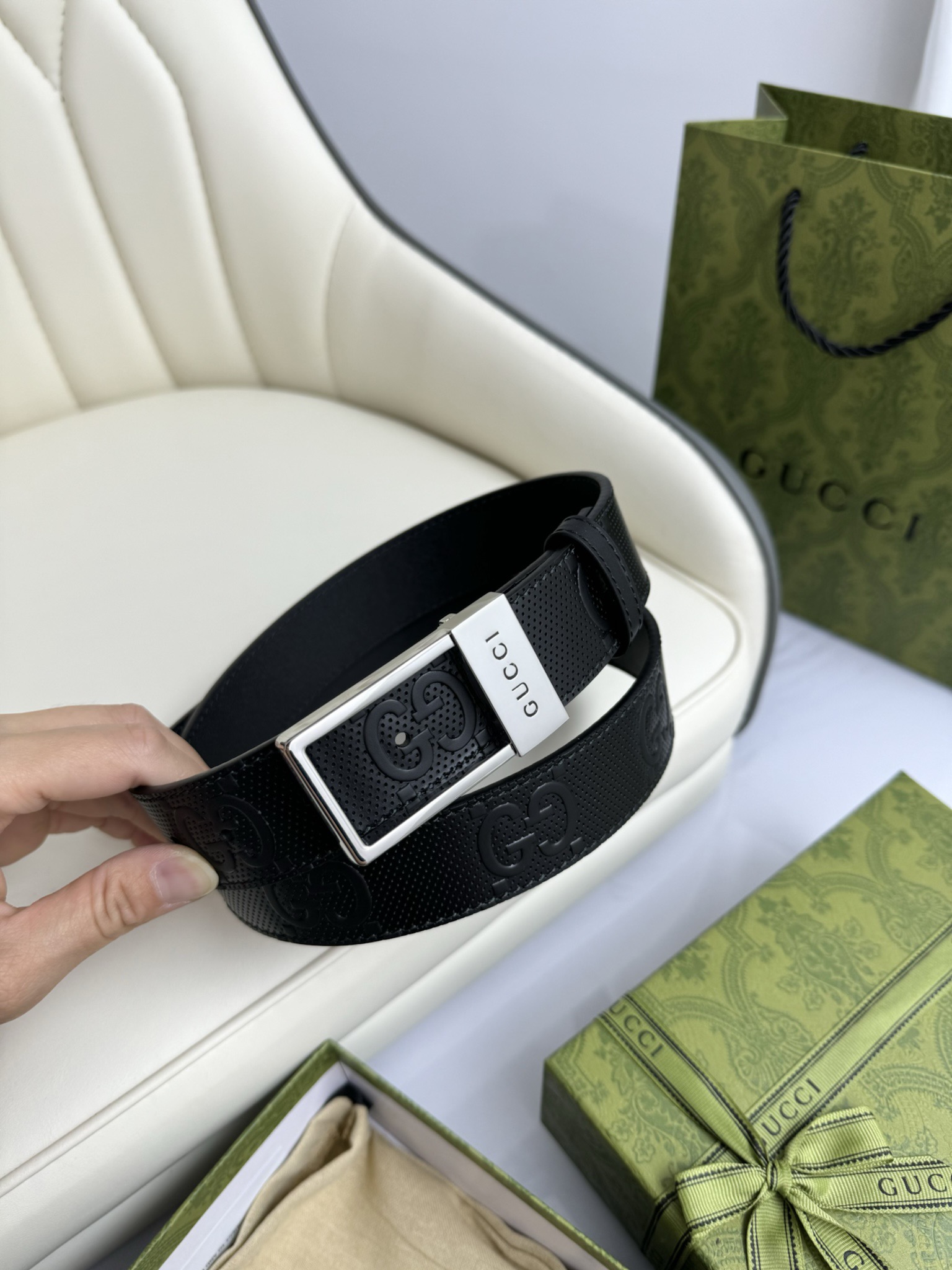 Gucci Leather Belts 1:1 Mirror Version