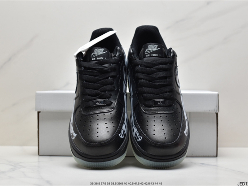 Nike Air Force 1 '07 QS Black Skeleton 2019 BQ7541-001