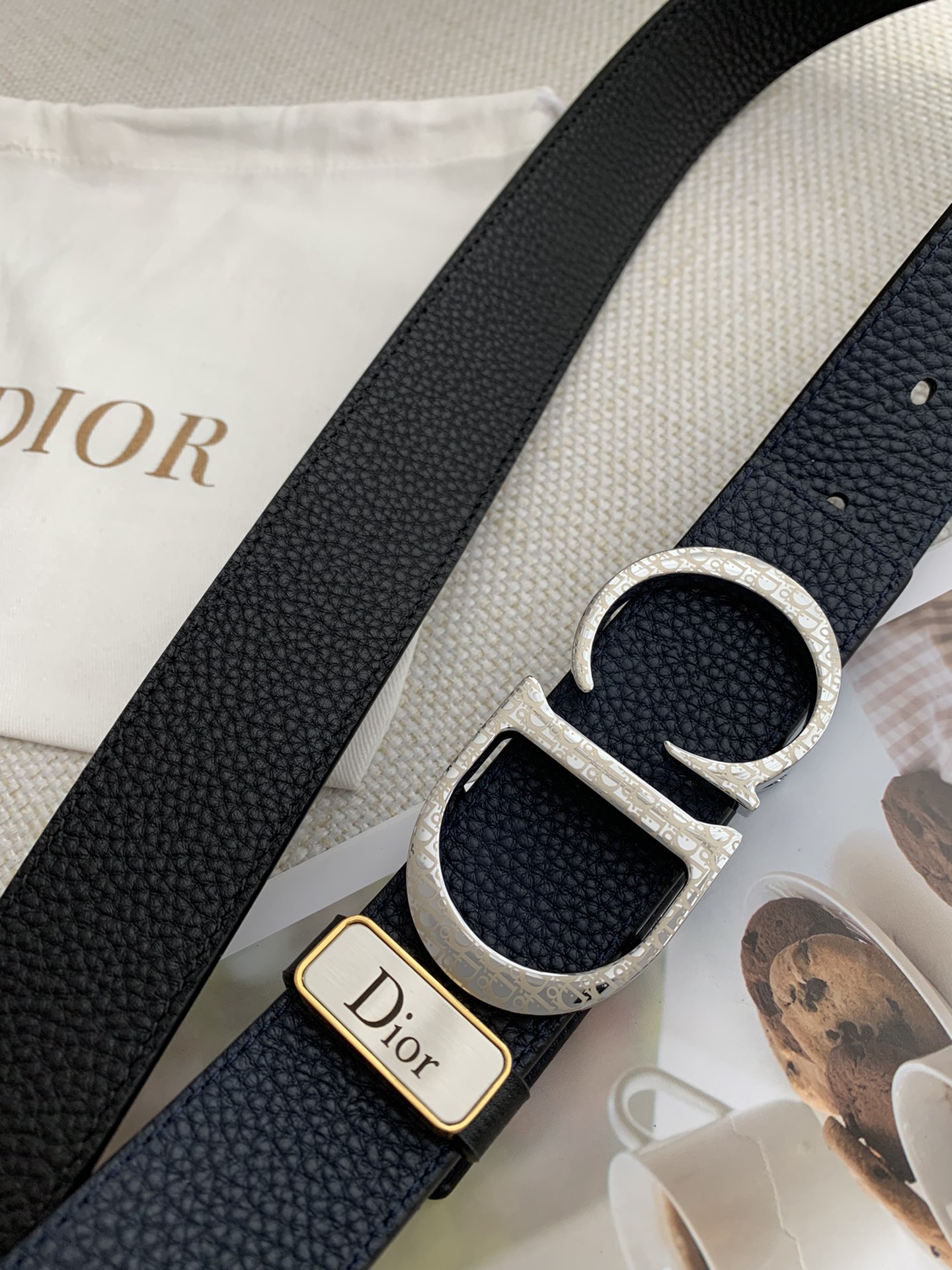 Dior Leather Belts 1:1 Mirror Version