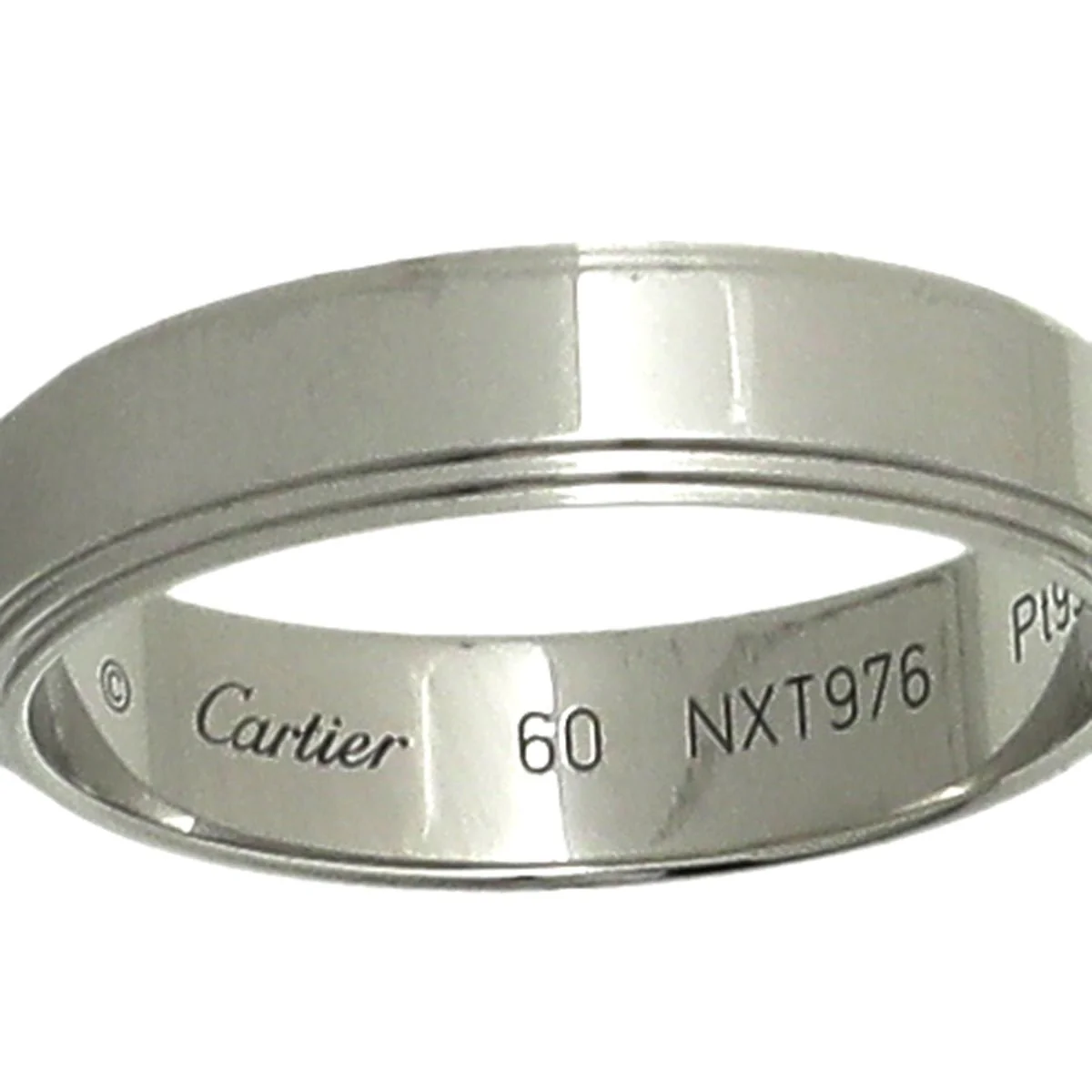 Cartier Platinum D'Amour Wedding Band Ring 60