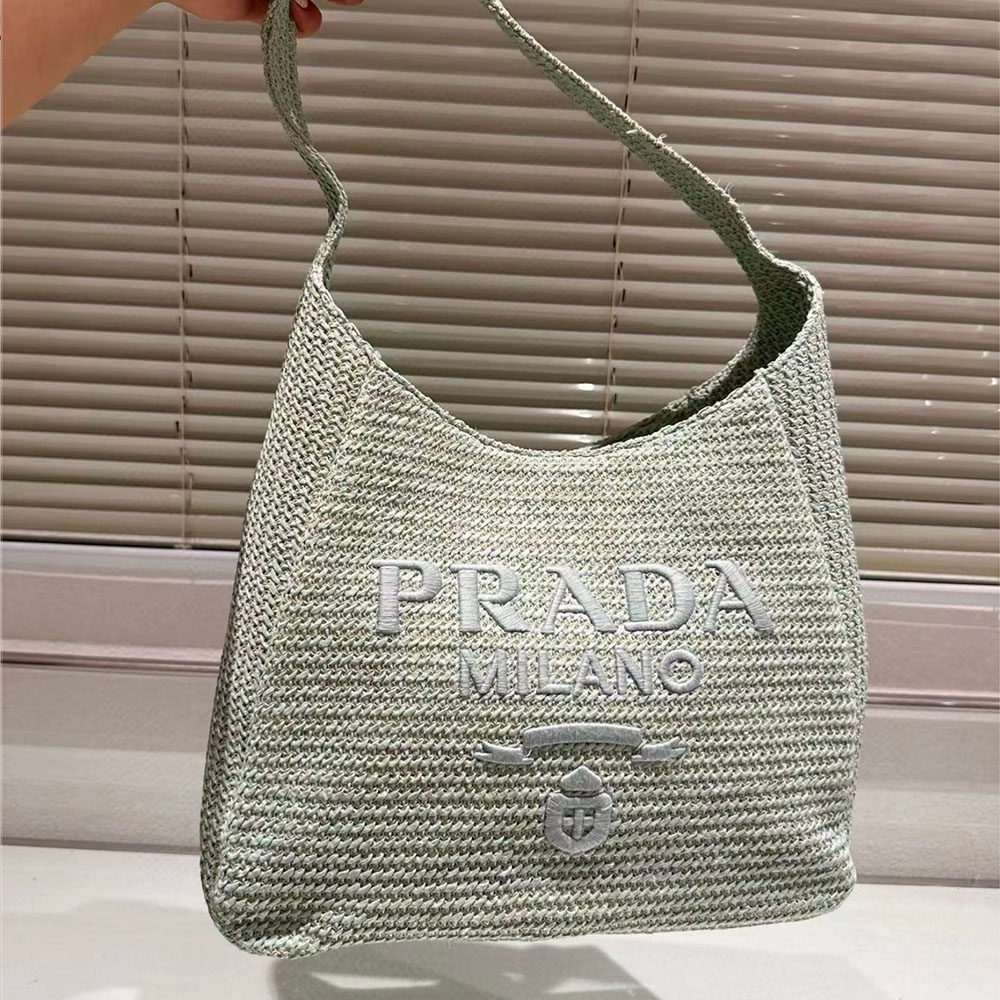 Prada Crochet Handbag Tote Bag Shoulder Bag (Replica)