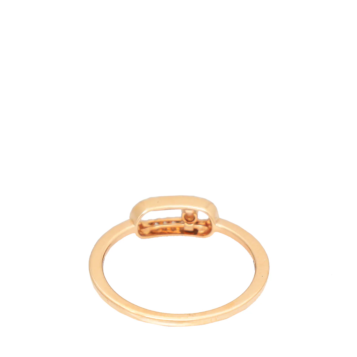 Messika 18K Rose Gold Diamond Move Uno Ring 51