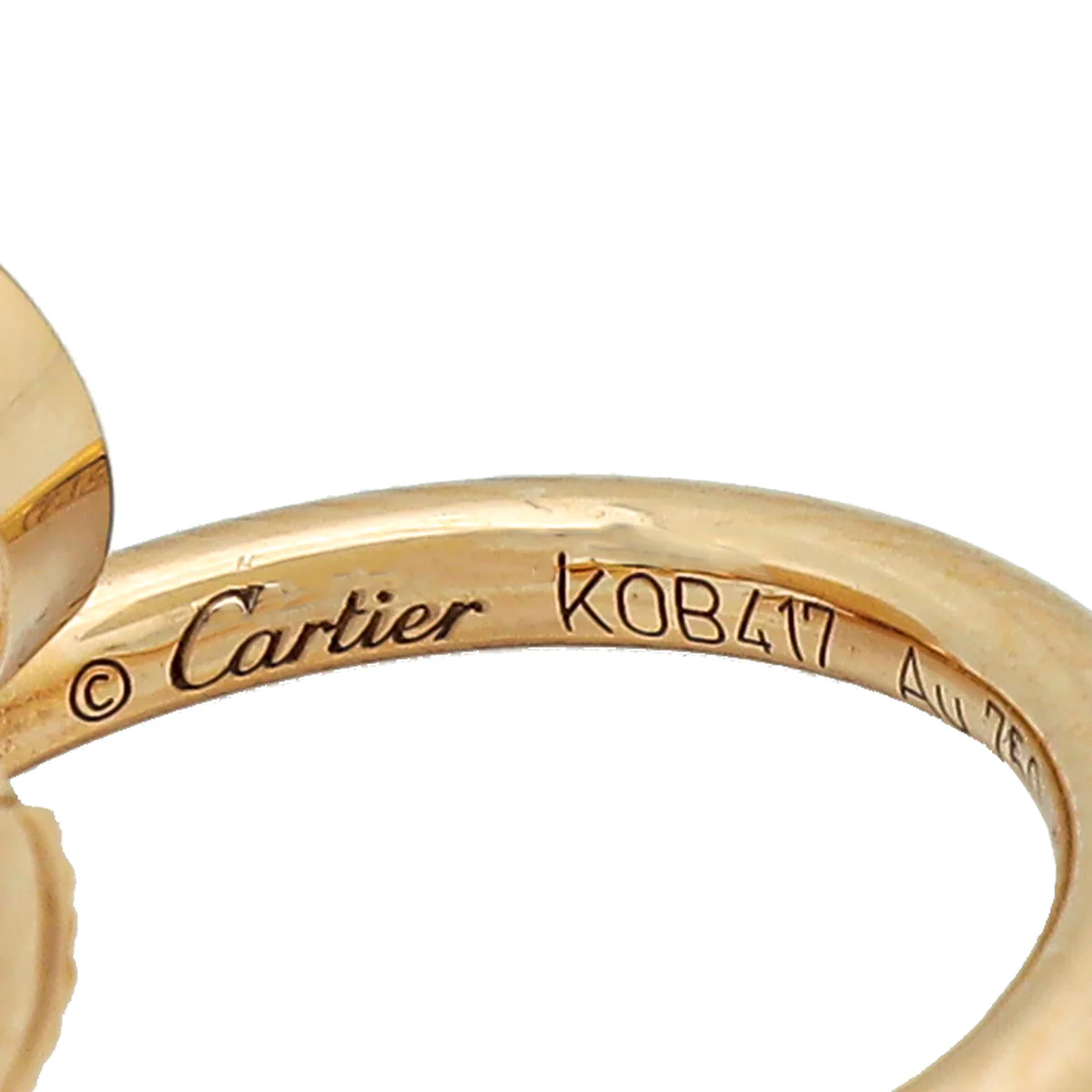 Cartier 18K Rose Gold Juste Un Clou Earrings