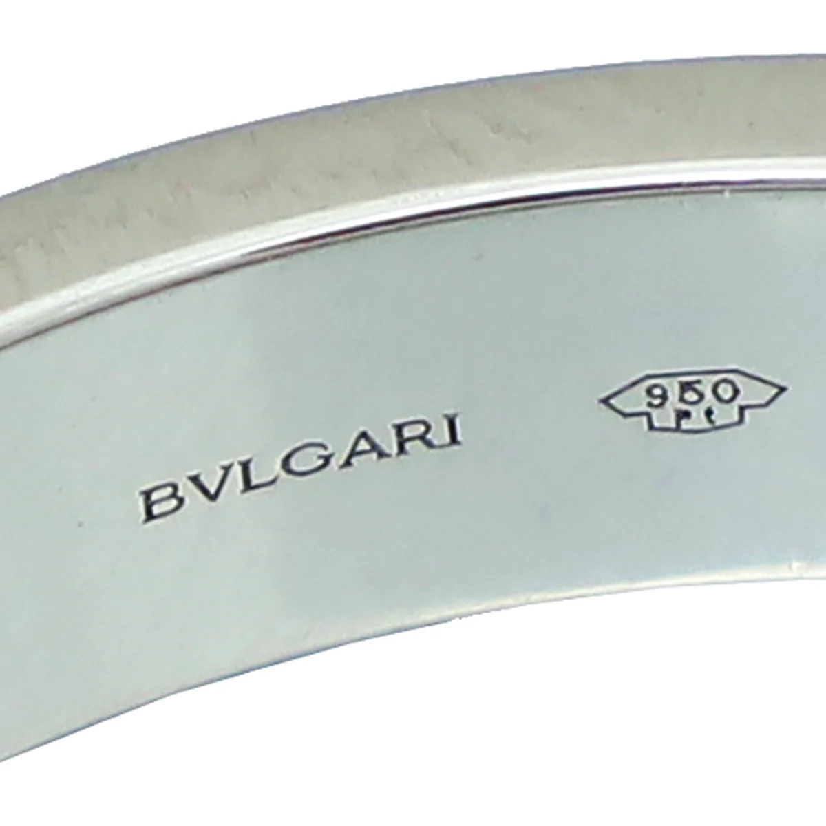 Bvlgari Platinum MarryMe Wedding Band Ring 63