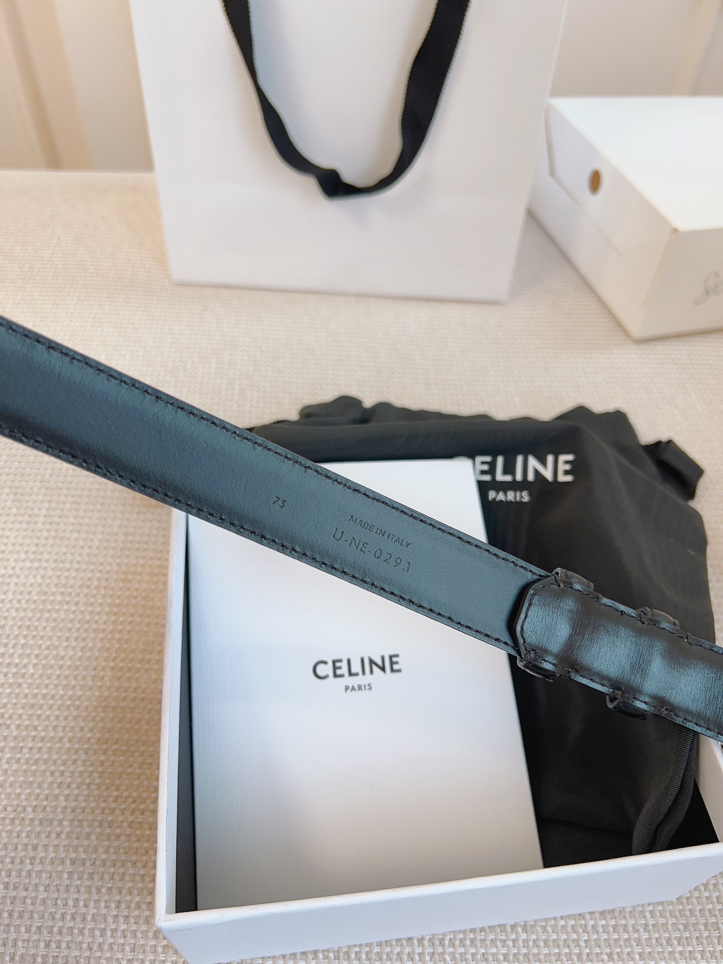 Celine Leather Belts 1:1 Mirror Version