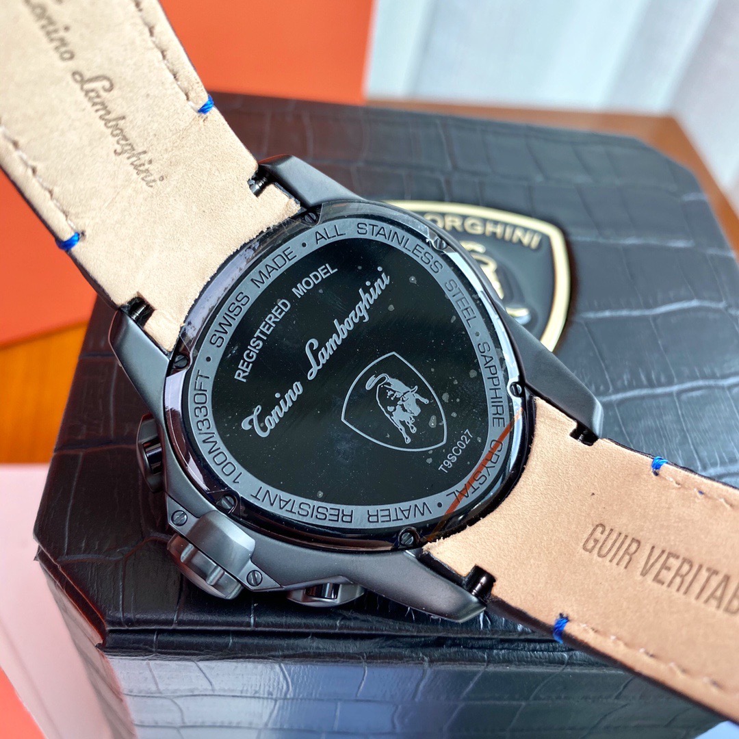 Tonino Lamborghini New Spyder Chronograph blue / Black