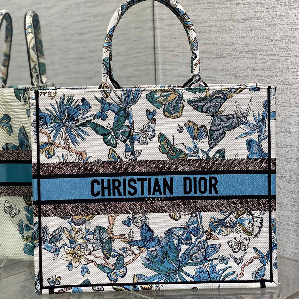 DIOR Book Tote Butterfly Series Bags(Replica)