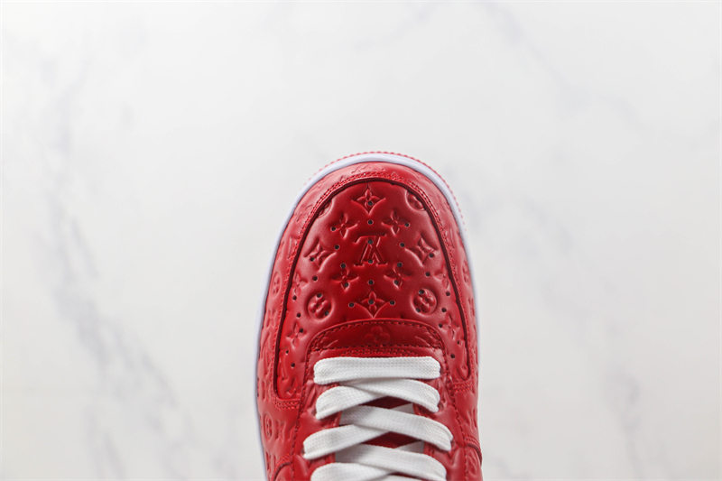 Louis Vuitton x Nike Air Force 1'07 LV8 Low Red/white/LV Monogram