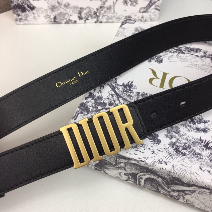 Dior Leather Belts 1:1 Mirror Version