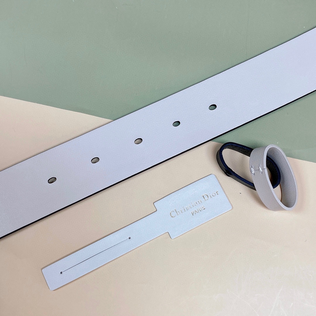 Dior Leather Belts 1:1 Mirror Version