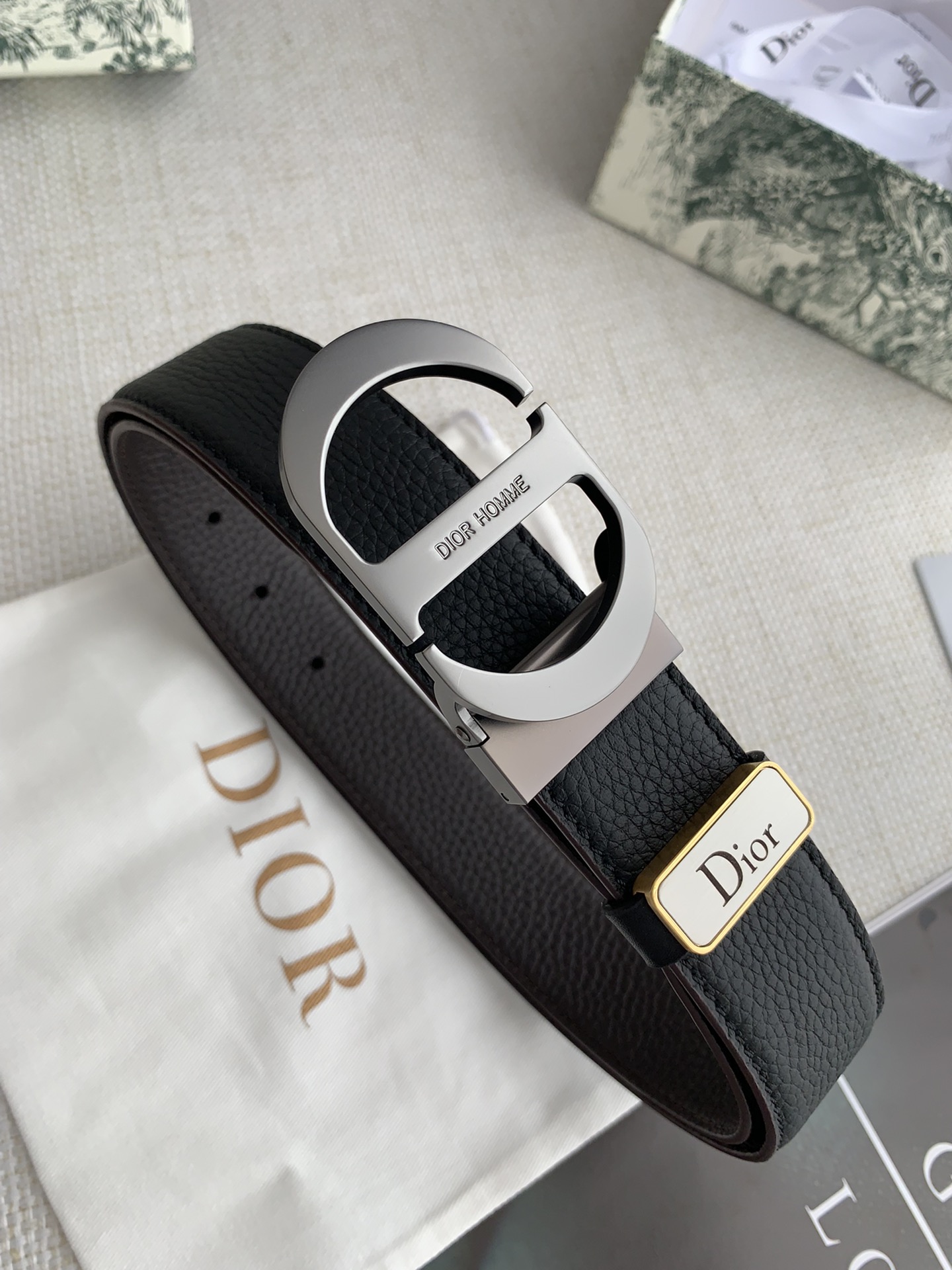 Dior Leather Belts 1:1 Mirror Version