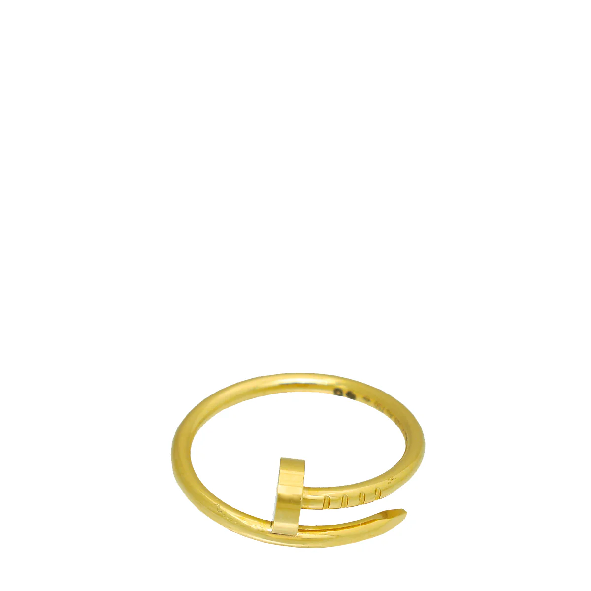 Cartier 18K Yellow Gold juste un Clou Small Model Ring 50