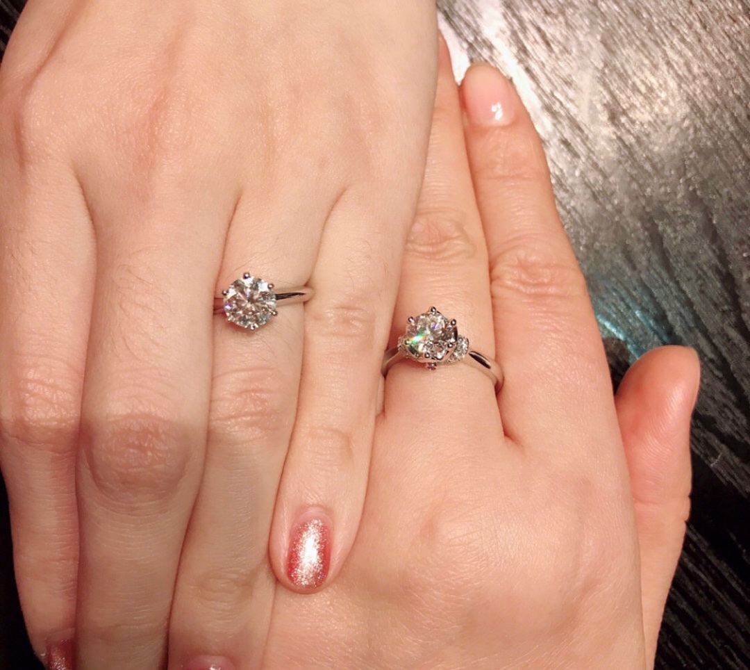 Tiffany Six Claw Wedding Ring