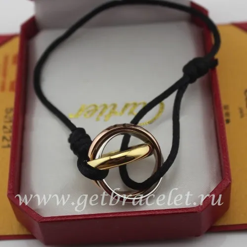 Replica Cartier Trinity Bracelet 3-Gold B6016700