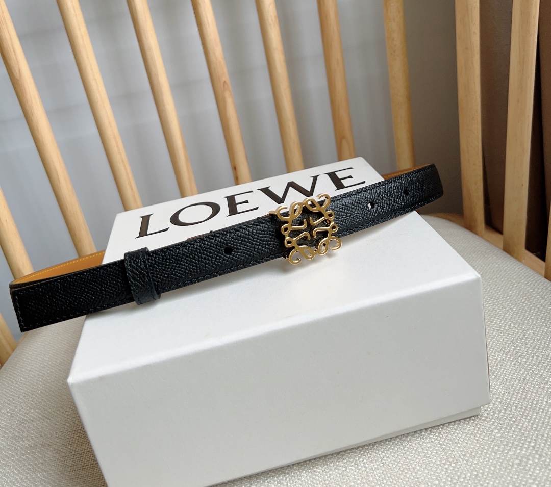 Loewe Leather Belts 1:1 Mirror Version
