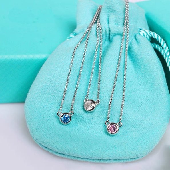 Tiffany Elsa Necklace Dupe, Three Style Diamonds