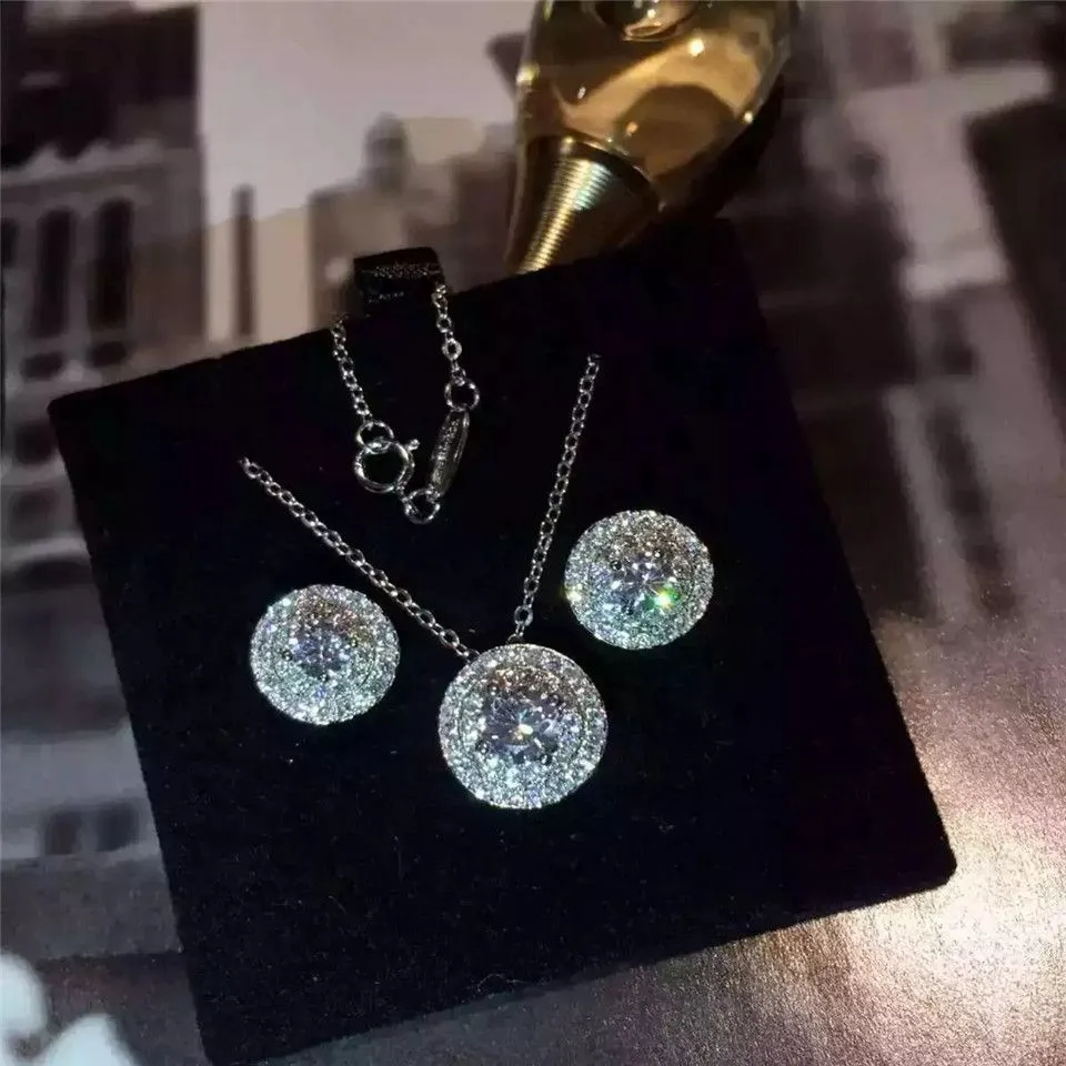 Tiffany Soleste Earrings Round Diamonds Wholesale Valentines Day Gift 28646453