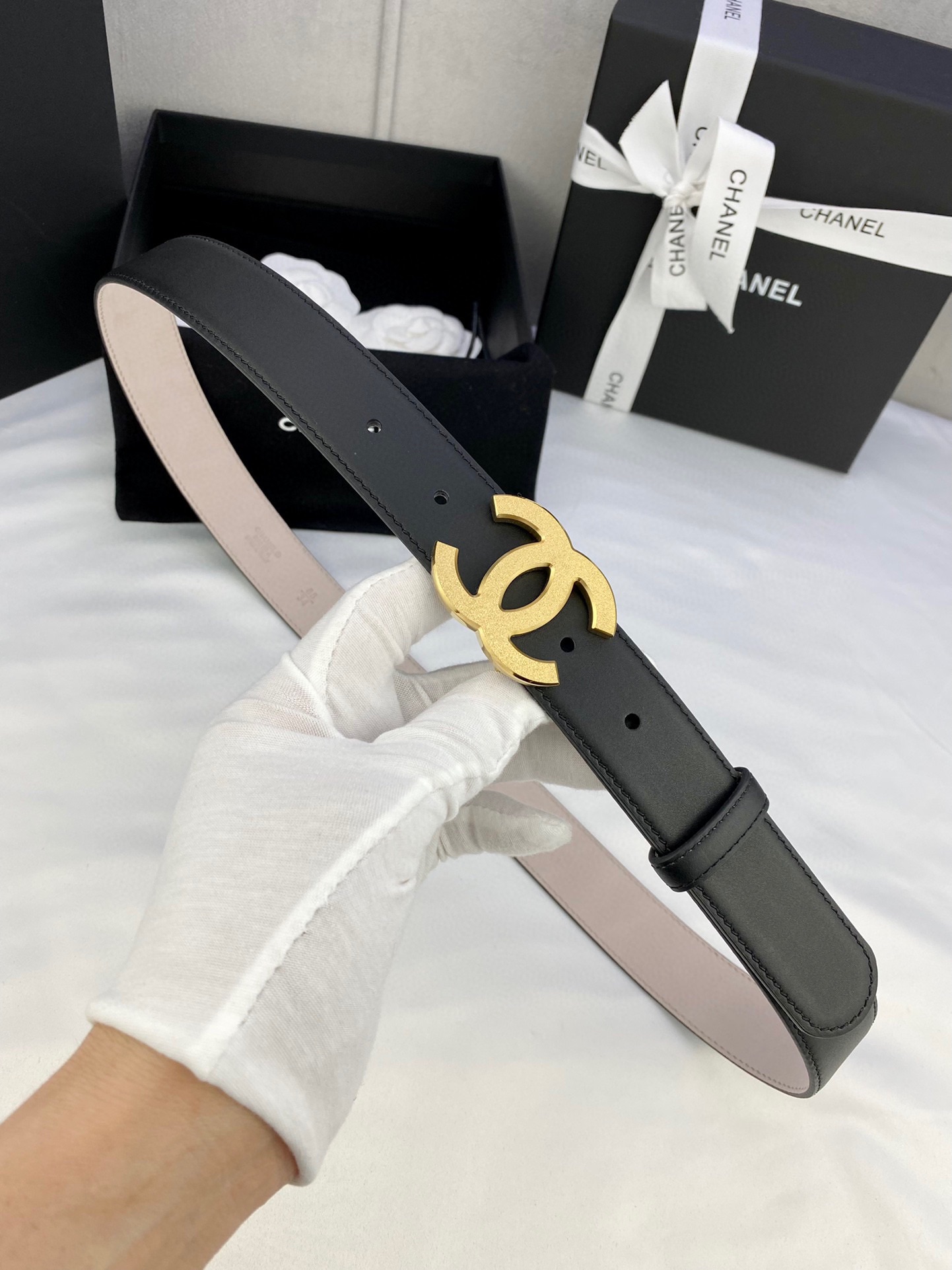 Chanel Leather Belts 1:1 Mirror Version