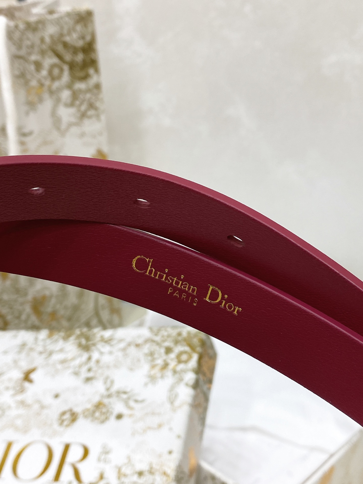 Dior Leather Belts 1:1 Mirror Version