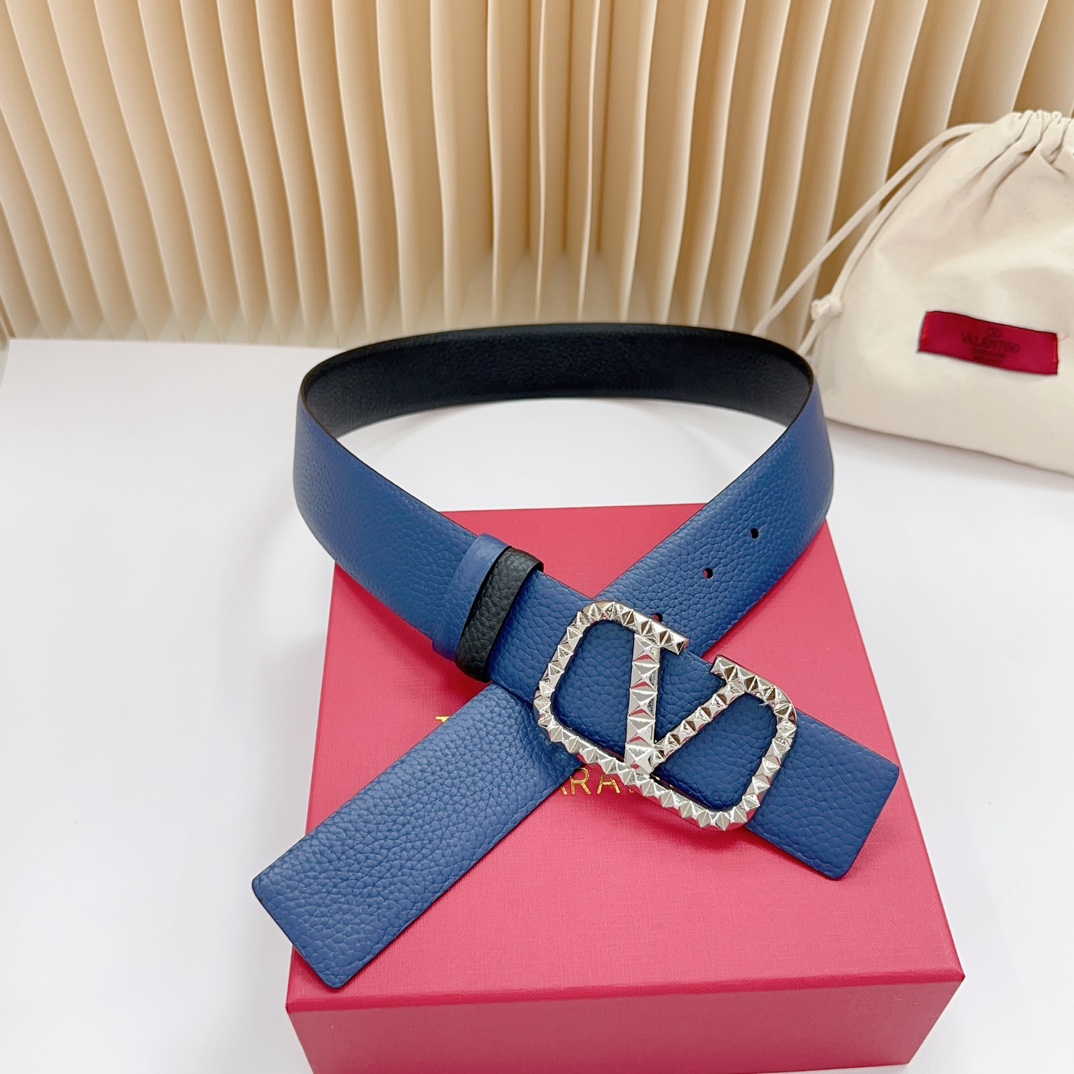 Valentino Leather Belts 1:1 Mirror Version