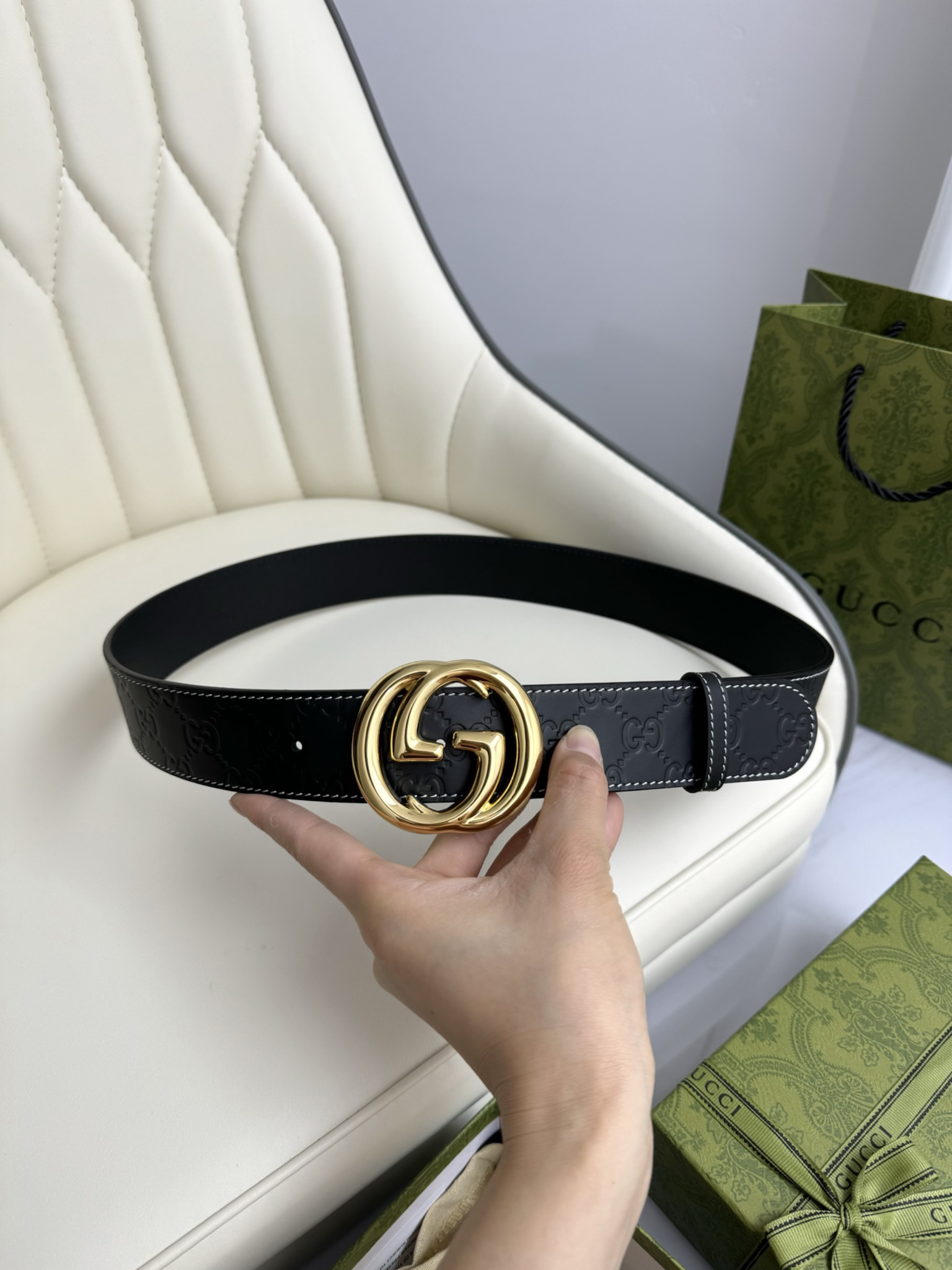 Gucci Leather Belts 1:1 Mirror Version