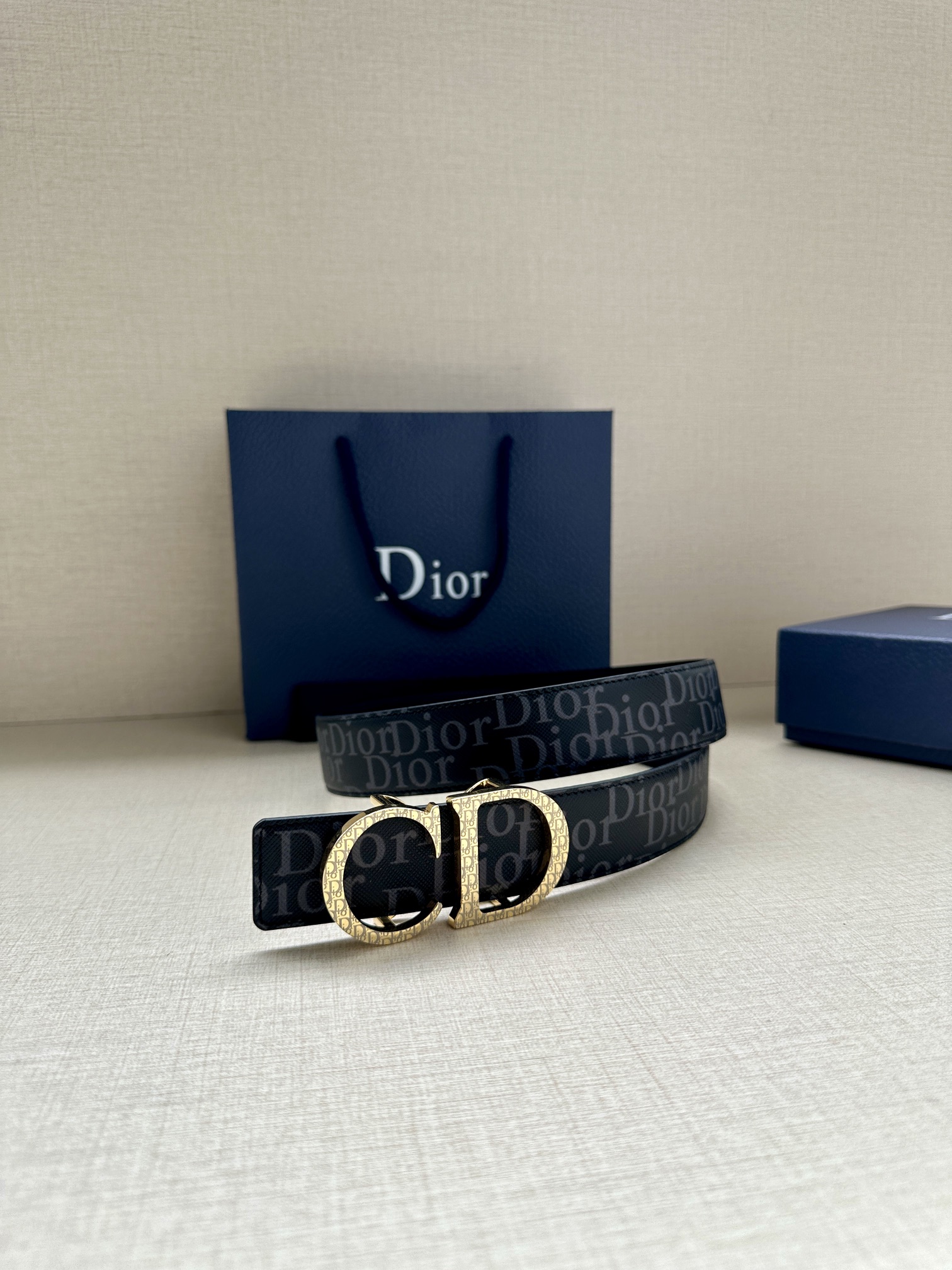 Dior Leather Belts 1:1 Mirror Version