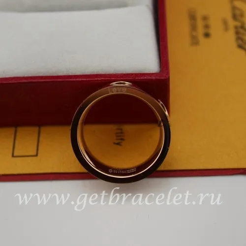 Replica Cartier Love Ring Pink Gold B48306900