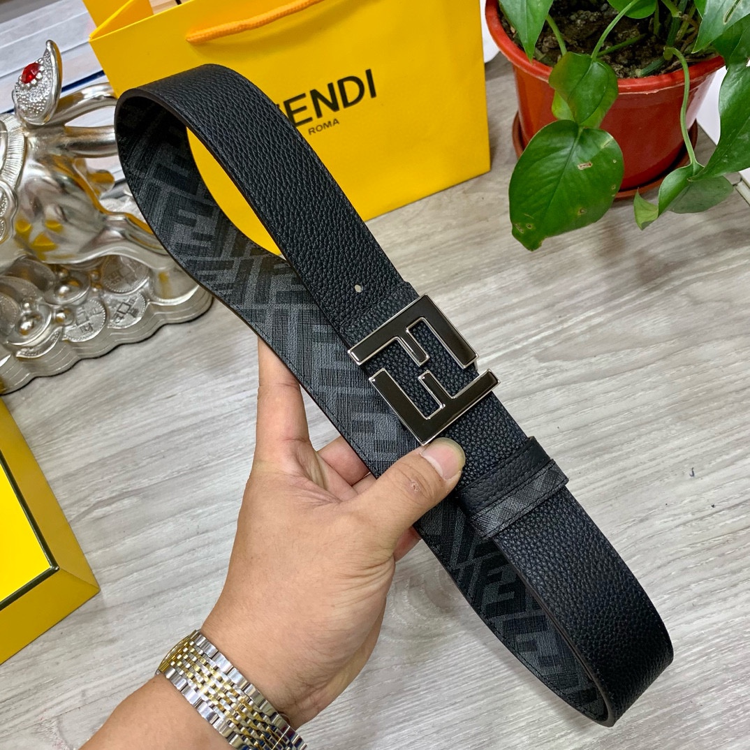 Fendi Leather Belts 1:1 Mirror Version