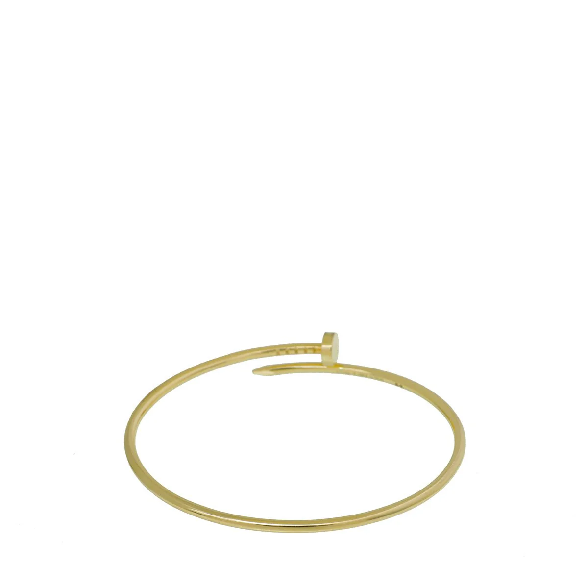 Cartier 18K Yellow Gold Juste Un Clou Small Model Bracelet 19
