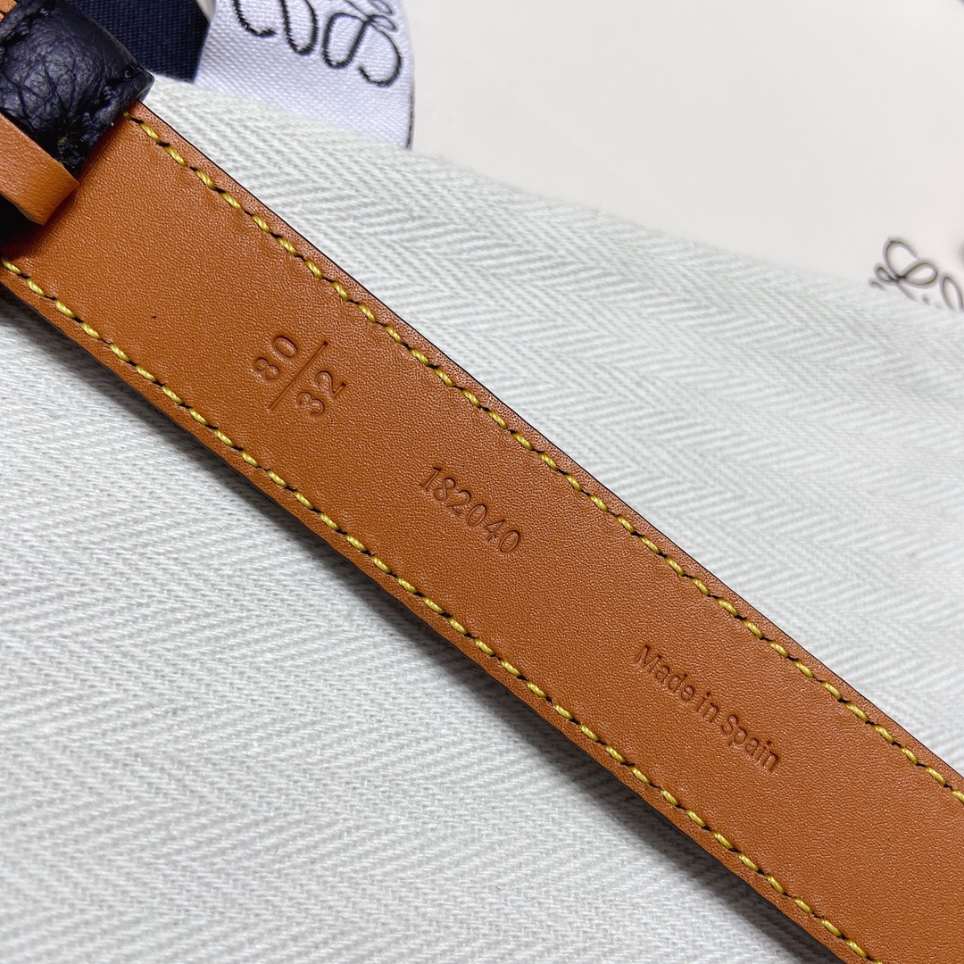 Loewe Leather Belts 1:1 Mirror Version